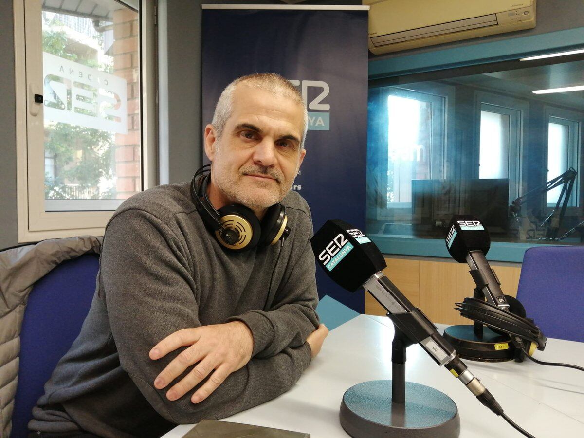 Josep Farran, alcalde de Les Borges Blanques, als estudis de Ràdio Lleida.