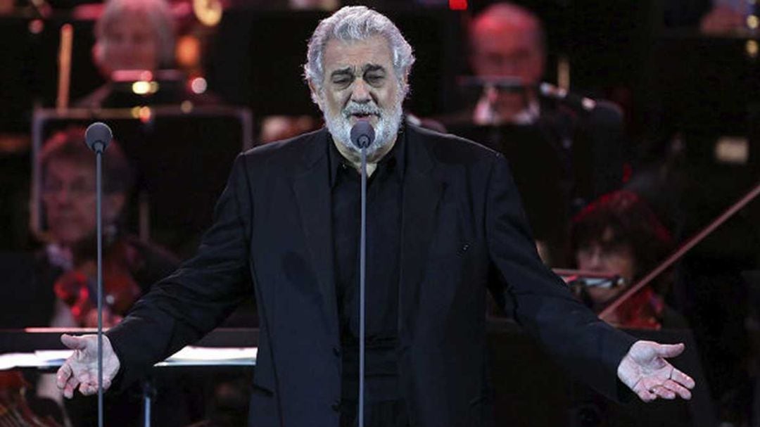 El tenor Plácido Domingo