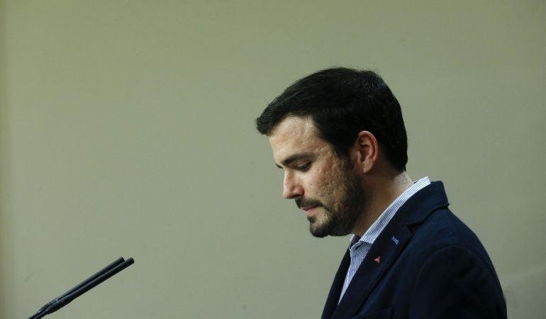 El diputado de IU Alberto Garzón.