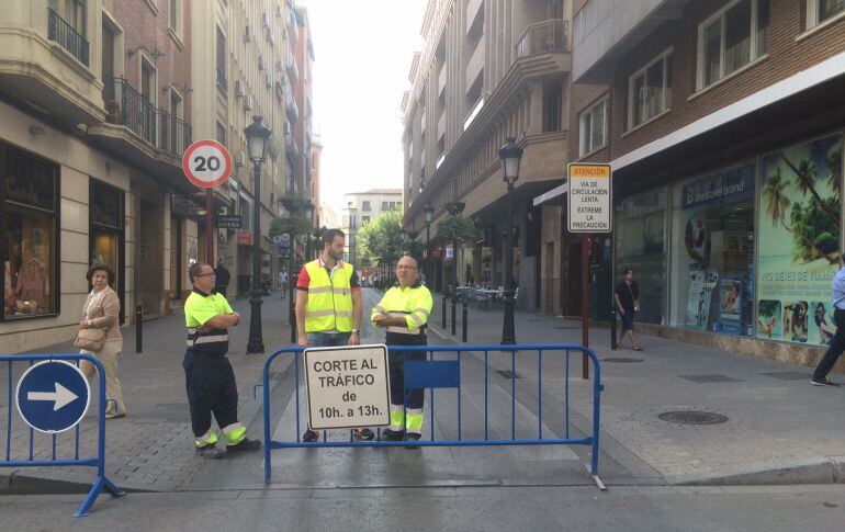 La calle del Rosario será la única peatonal, según el Ayuntamiento