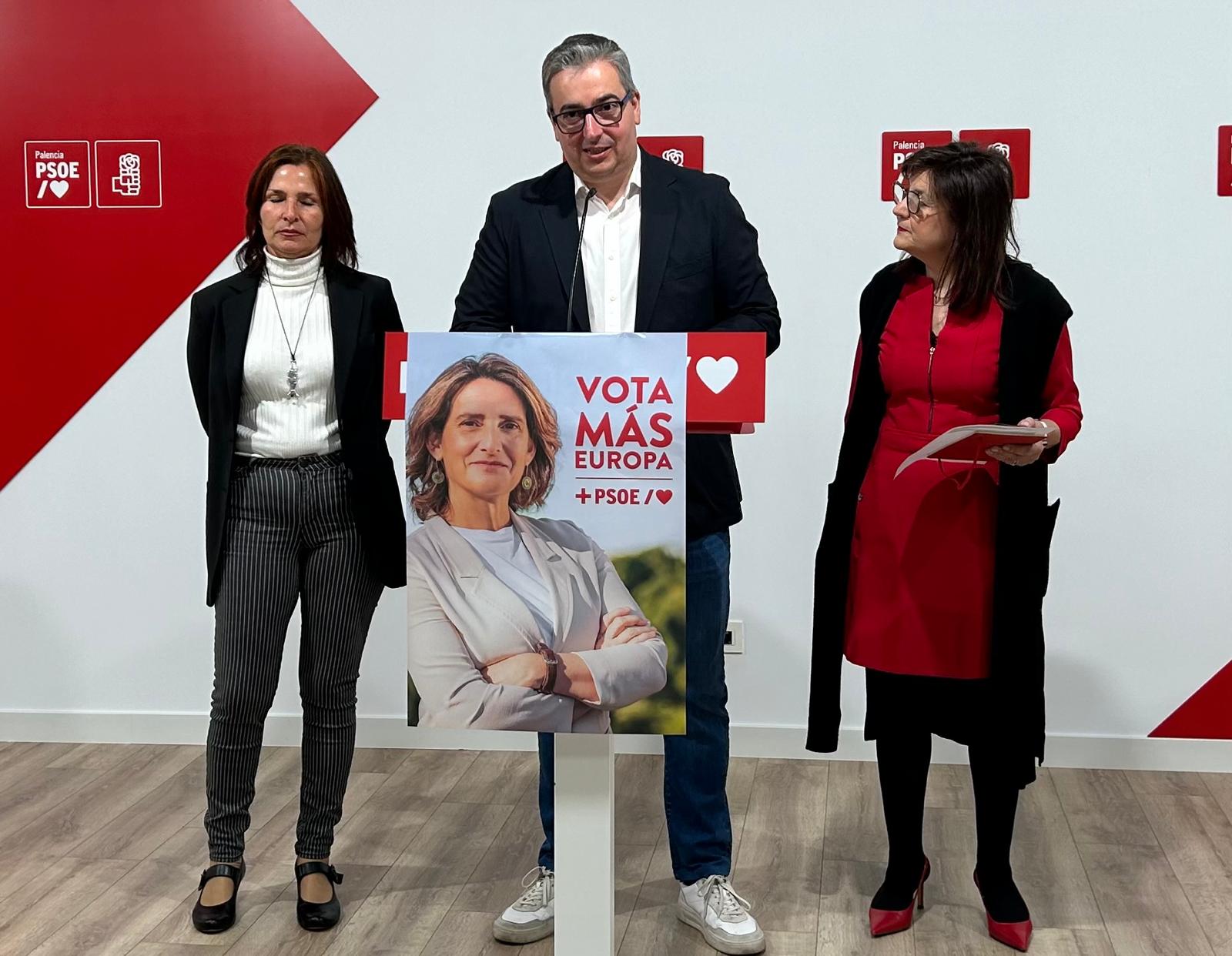 Presentación de la campaña en el PSOE de Palencia