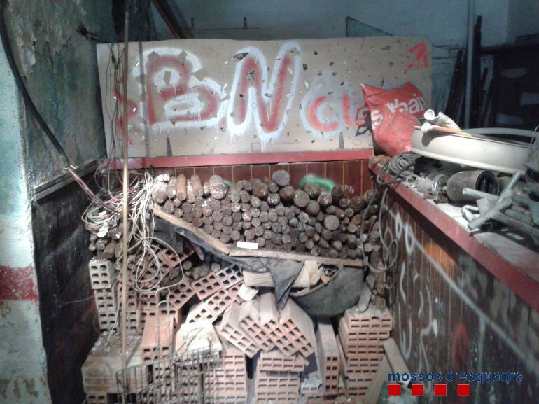 Projectils de la Guerra Civil trobats a Vila-sacra