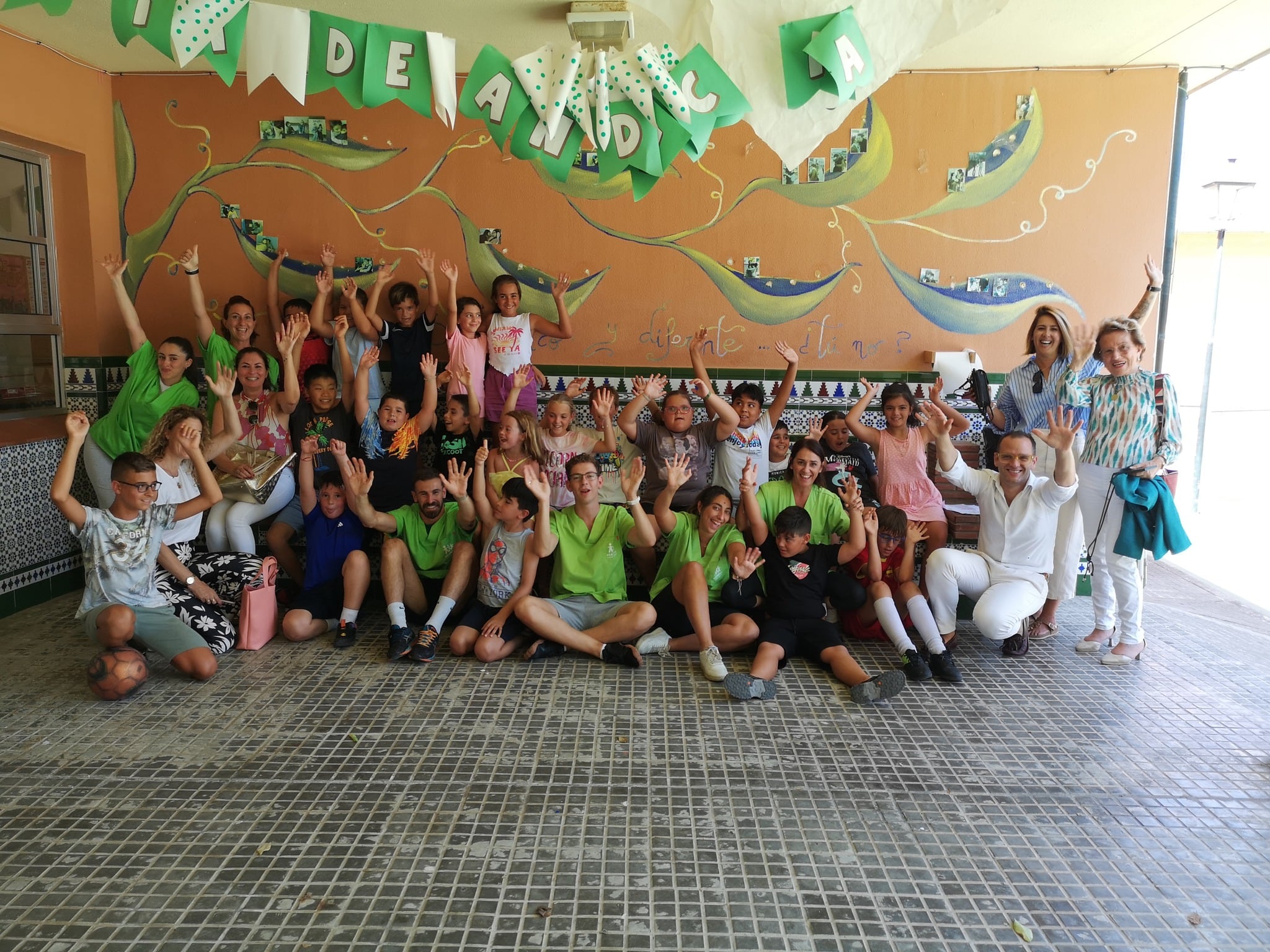 Alumnos de la Escuela de Verano en Asansull