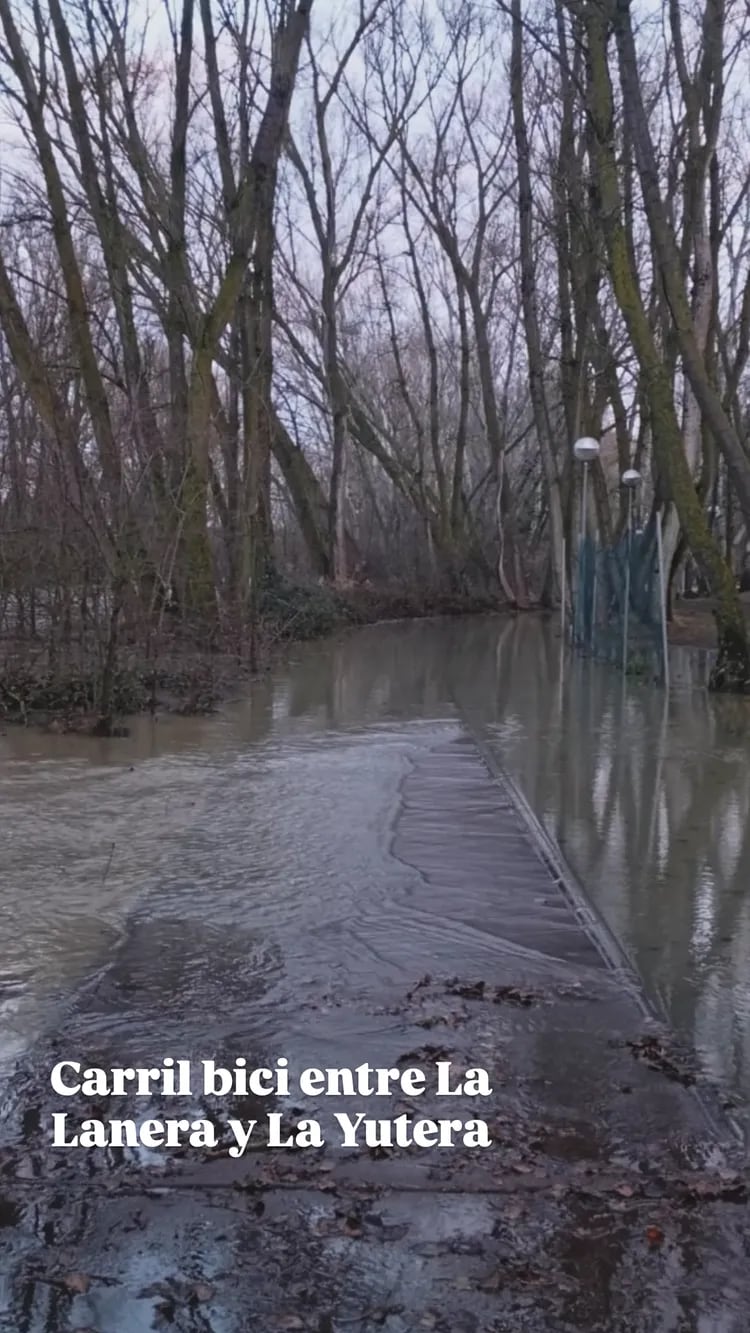 Carril bici entre Lanera y Yutera