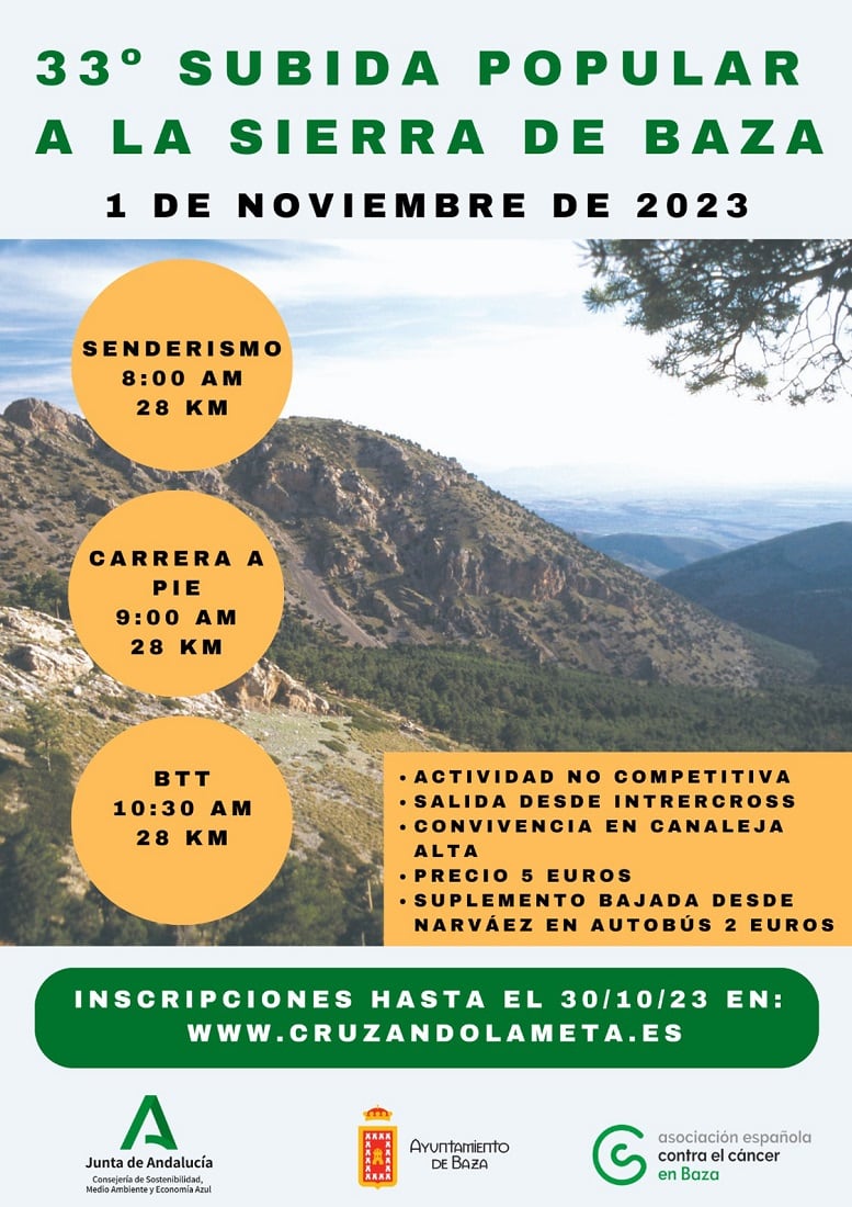 Subida popular a la Sierra de Baza 2023