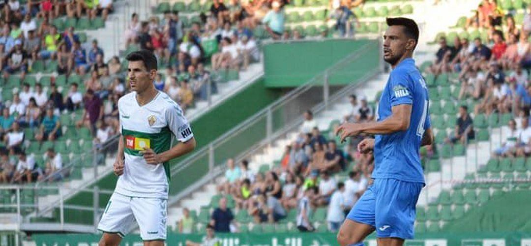 David Prieto fue uno de los jugadores más destacados del Fuenlabrada en Elche.