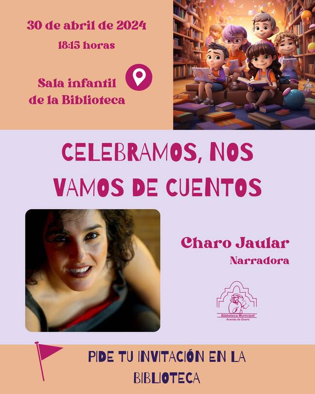 Charo Jaular ofrece este cuentacuentos