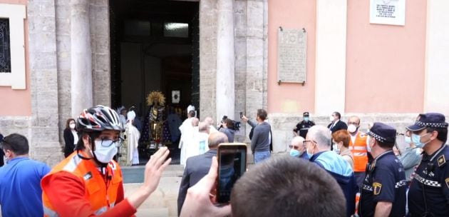 La Basílica muestra la Virgen de los Desamparados