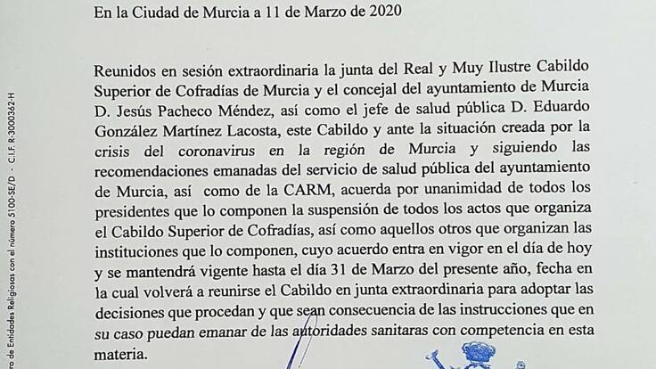 Hora Cofrade (10/03/2020)