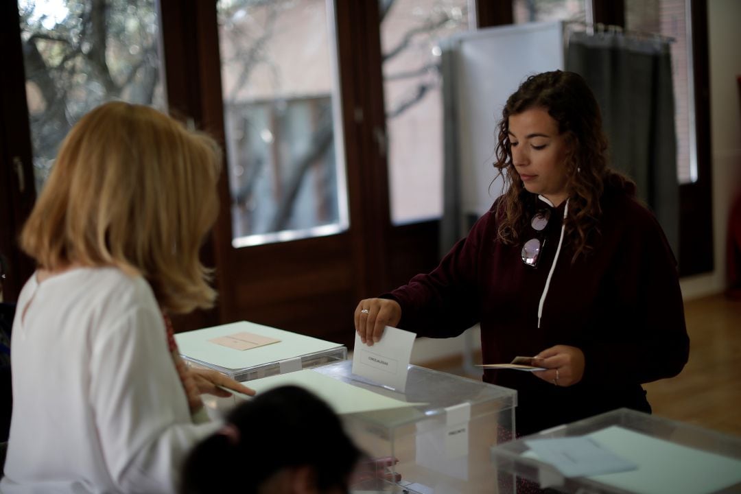 Jornada electoral en Madrid en las elecciones municipales y autonómicas del 26 de mayo de 2019.