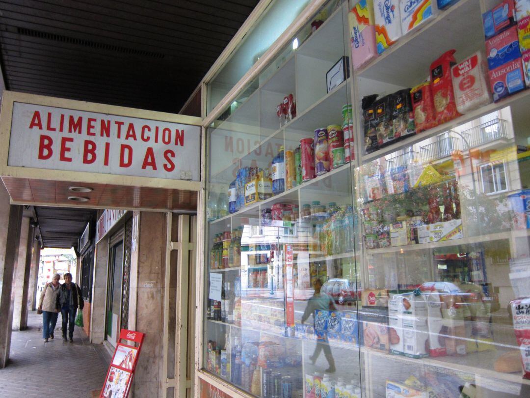 Tienda de alimentación.