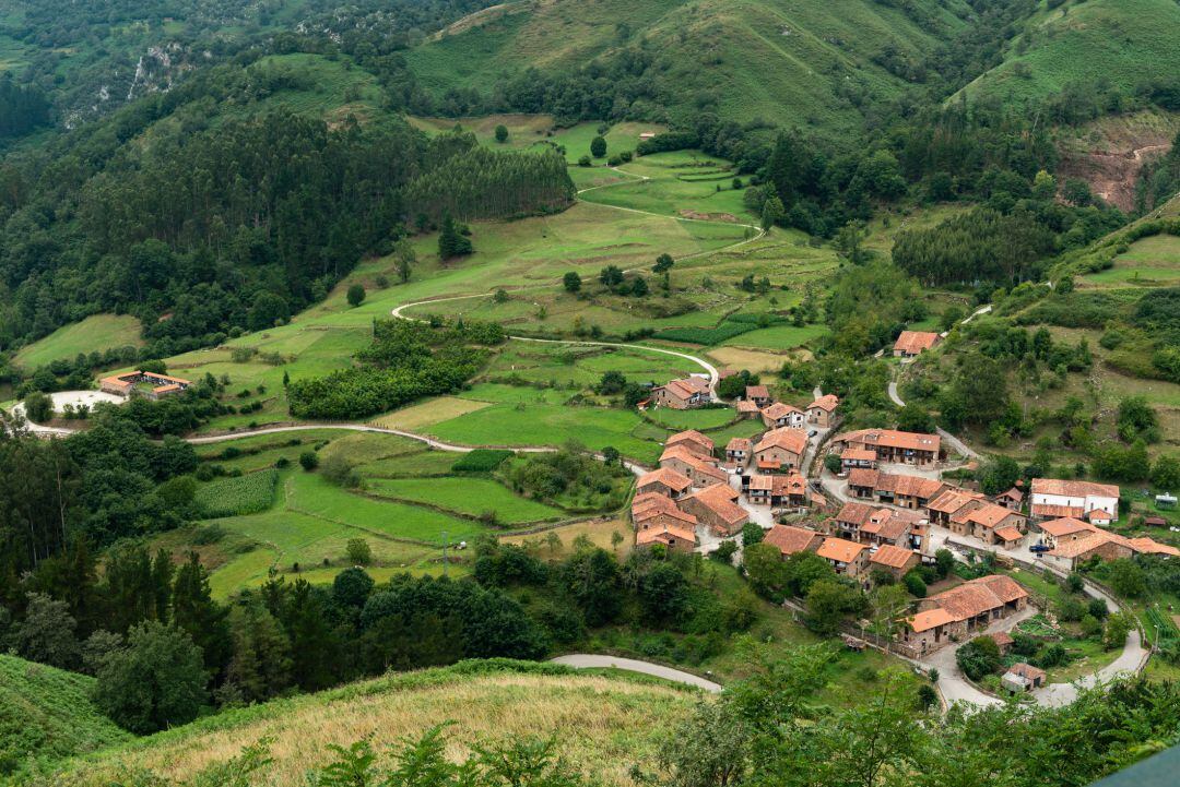 Cabuérniga desde el Mirador del Ribero