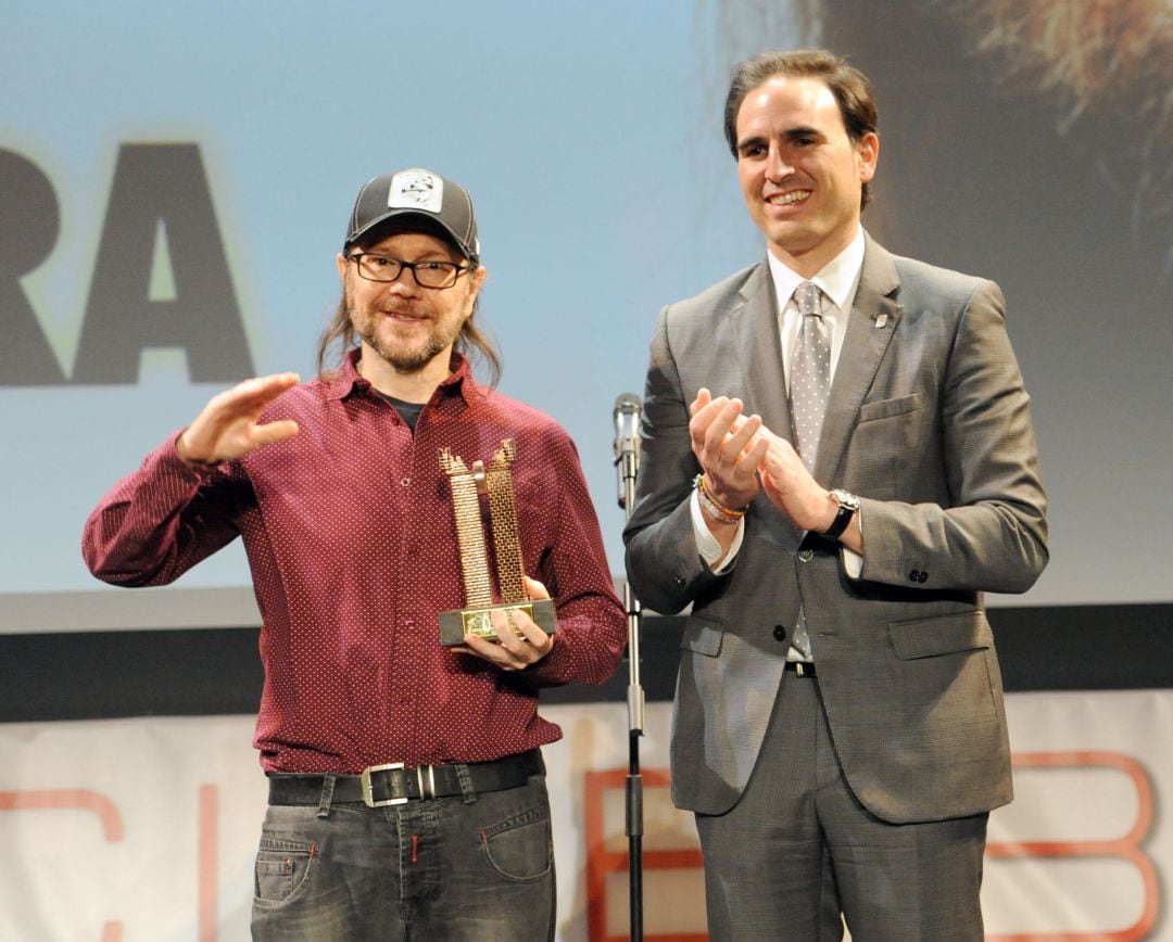 Santiago Segura recogió el Roel de Honor de la Semana de Cine de Medina del Campo