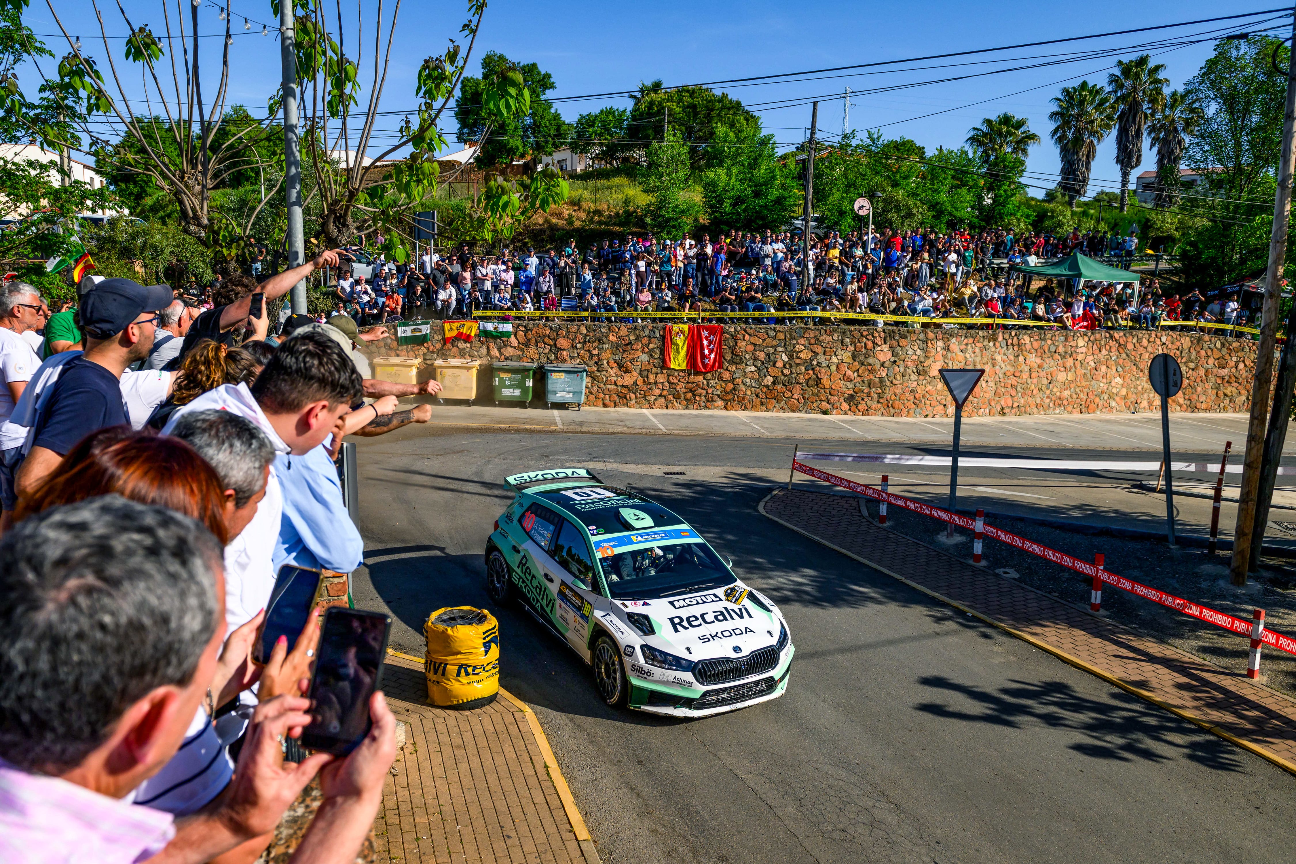 Jose Antonio SUAREZ during the FIA European Rally Championship in Cordoba, Spain on 19, April 2026 // @World / Red Bull Content Pool