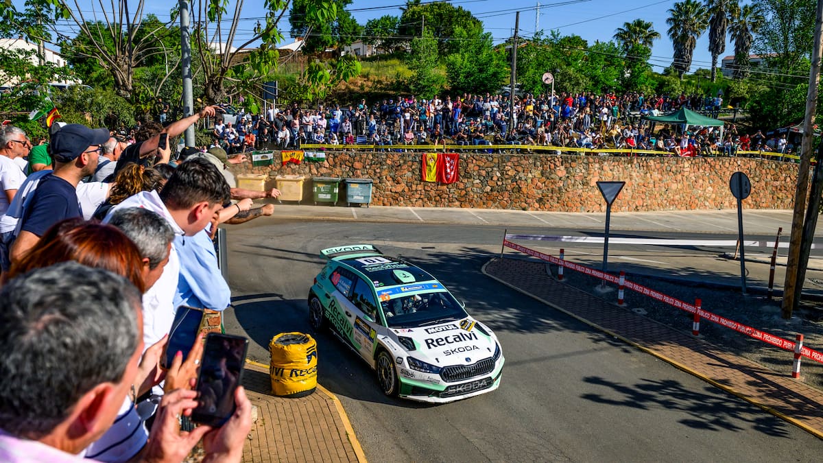 Cohete Suárez y Skoda, supercampeones del Rally Sierra Morena