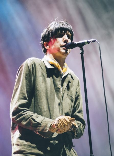 Bradford Cox, líder de Deerhunter, durante su actuación en Tomavistas