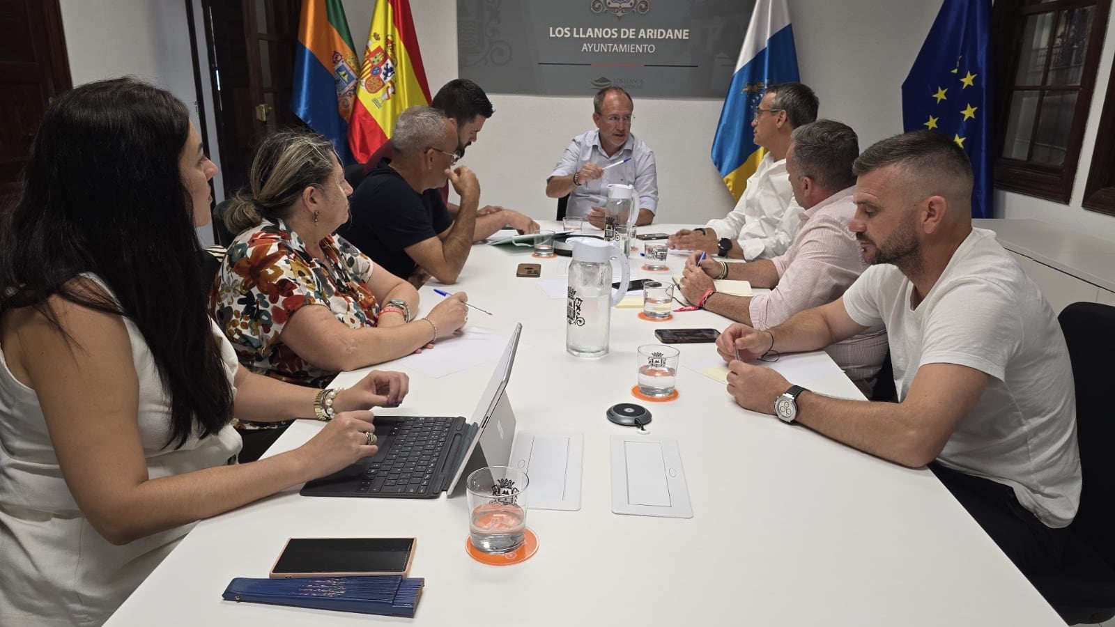 Reunión de coordinación sobre la reconstrucción