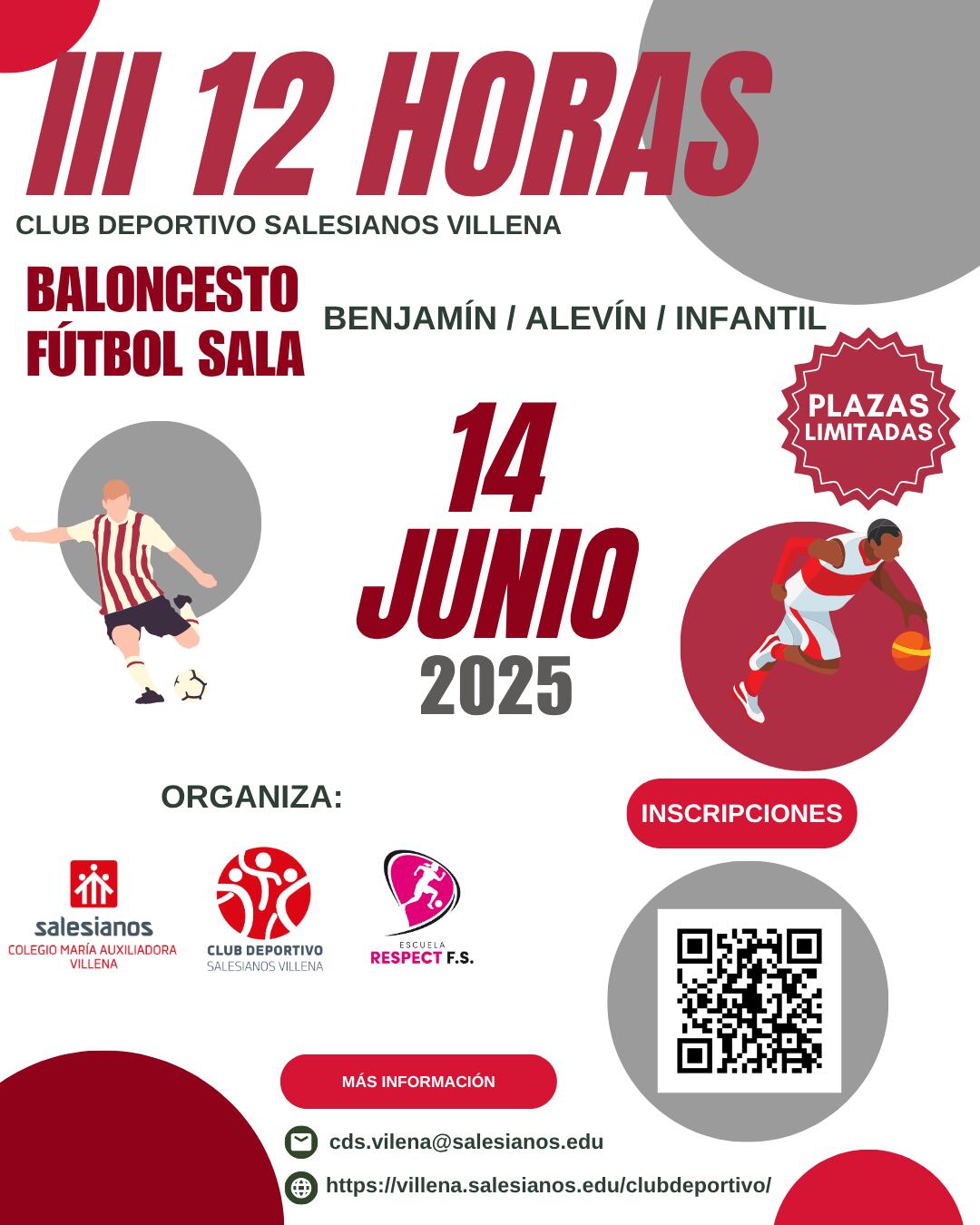 Cartel de las 12 horas