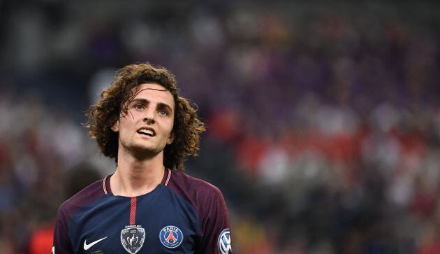 Rabiot, en un partido del PSG.