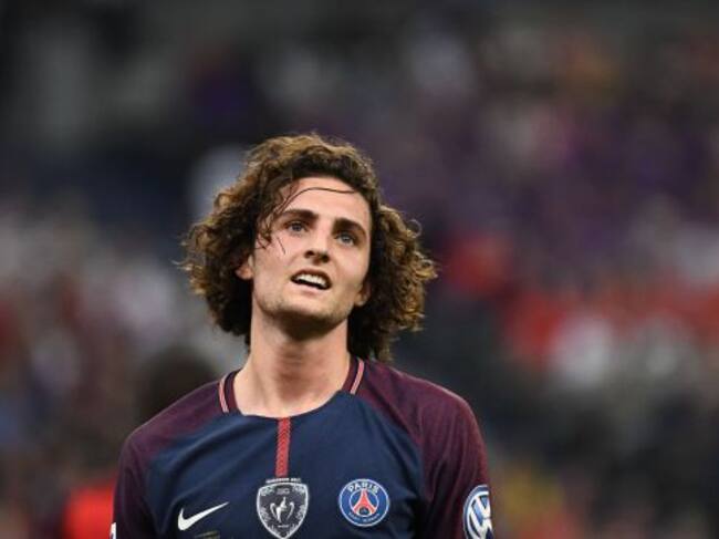 Rabiot, en un partido del PSG.