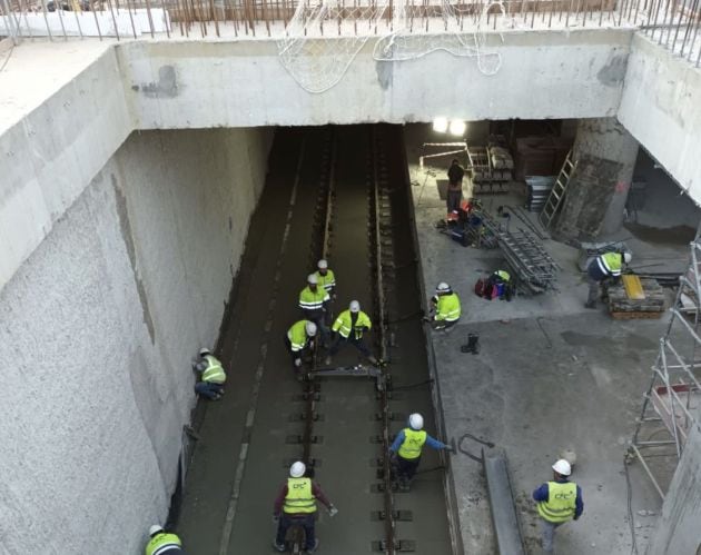 La Plataforma Pro Soterramiento ha mostrado su satisfacción por el buen ritmo de las obras