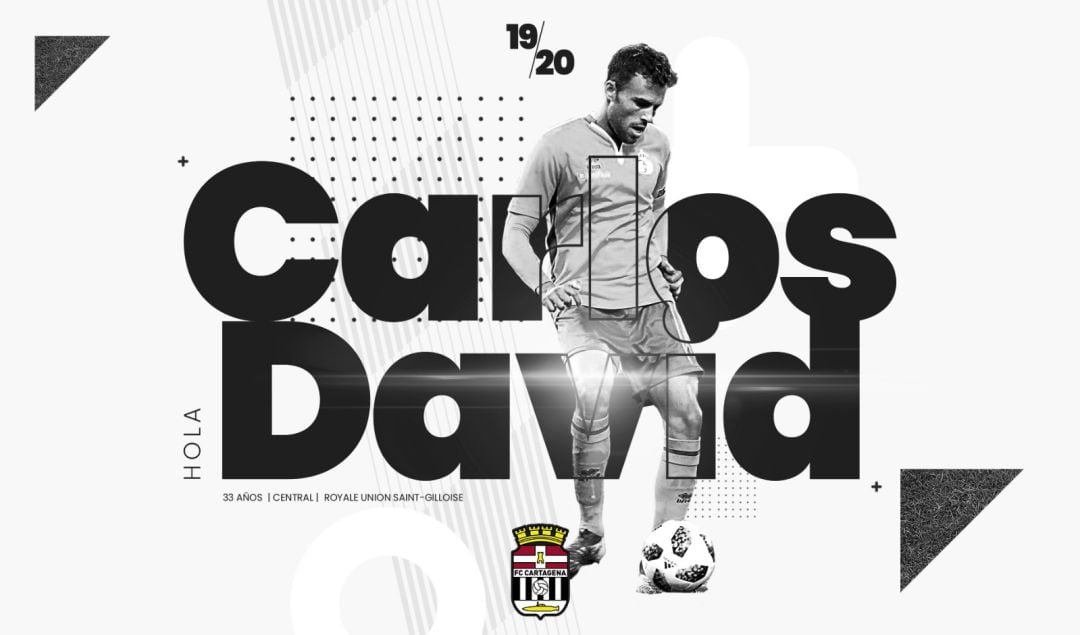 Carlos David vuelve al Cartagena
