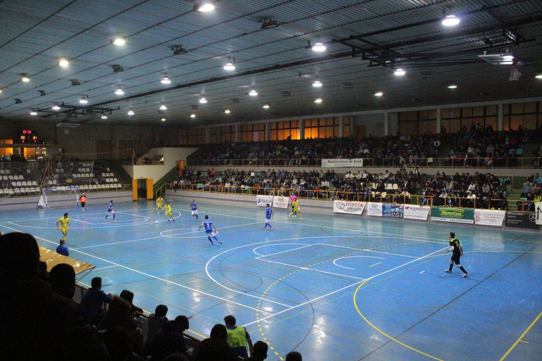 Imagen del Ruíz Mateos durante un partido de liga la pasada temporada