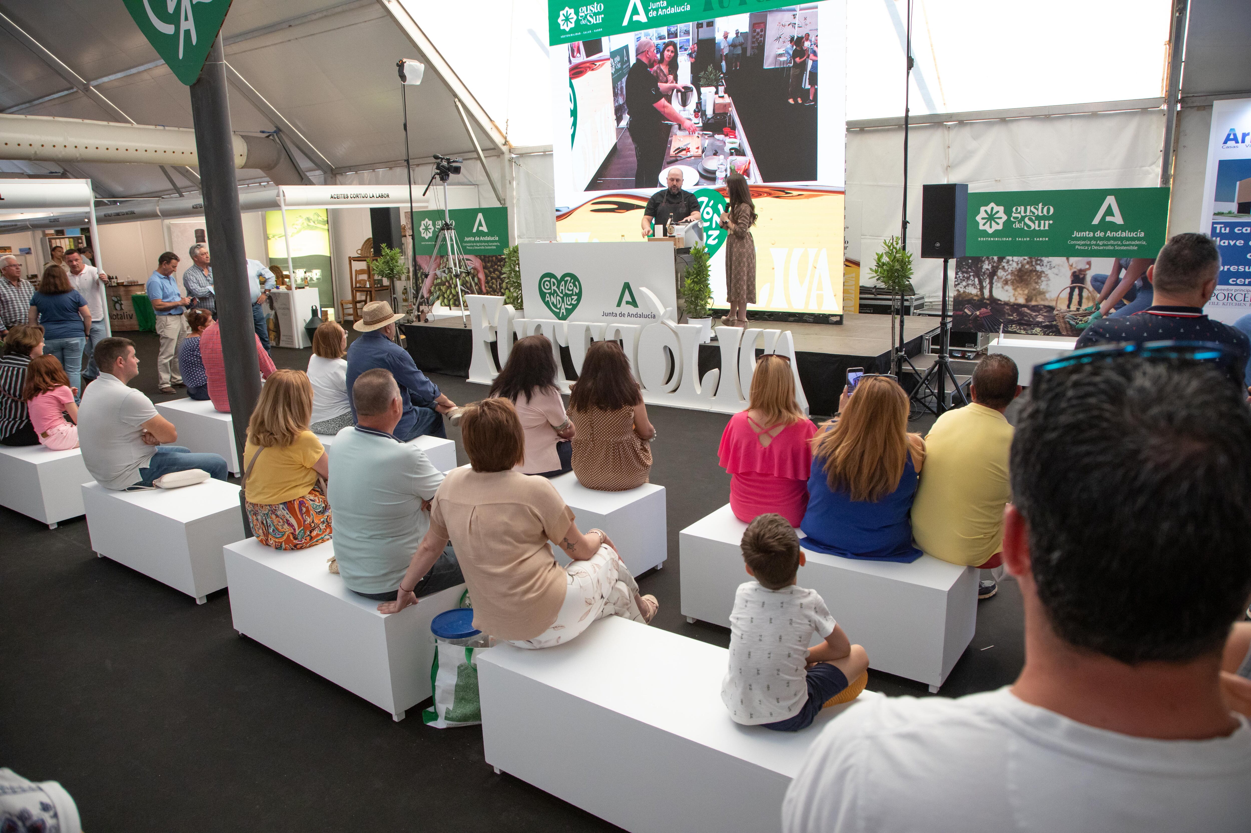 Una de las actividades en la edición 2022 de la Feria del Olivar &#039;Futuroliva&#039; en Baeza