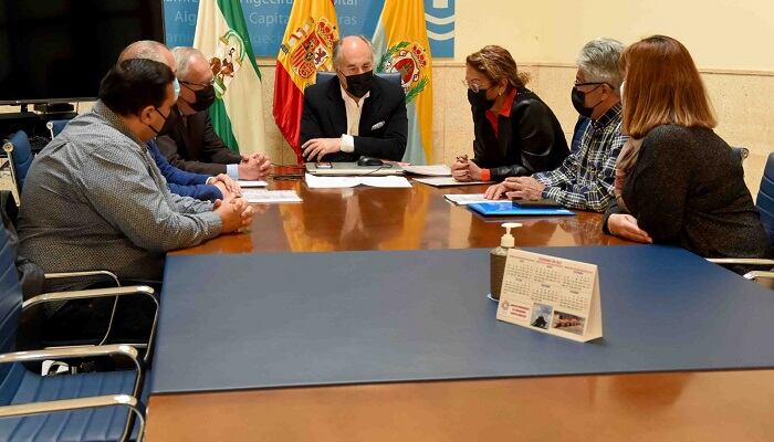 Un momento de la reunión