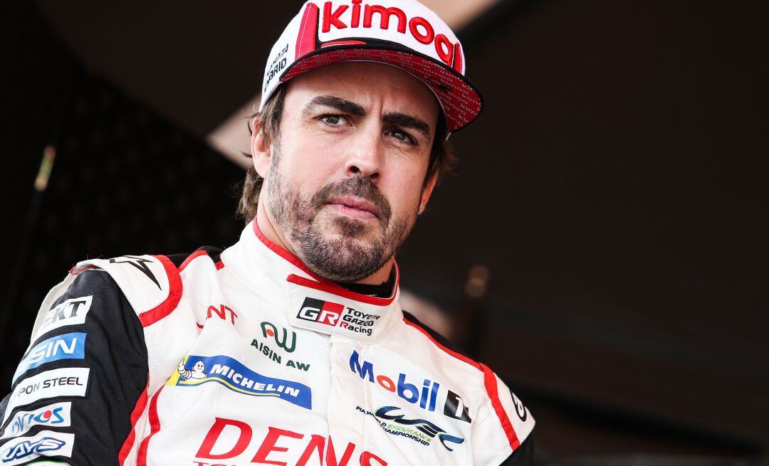 Fernando Alonso, en Le Mans.