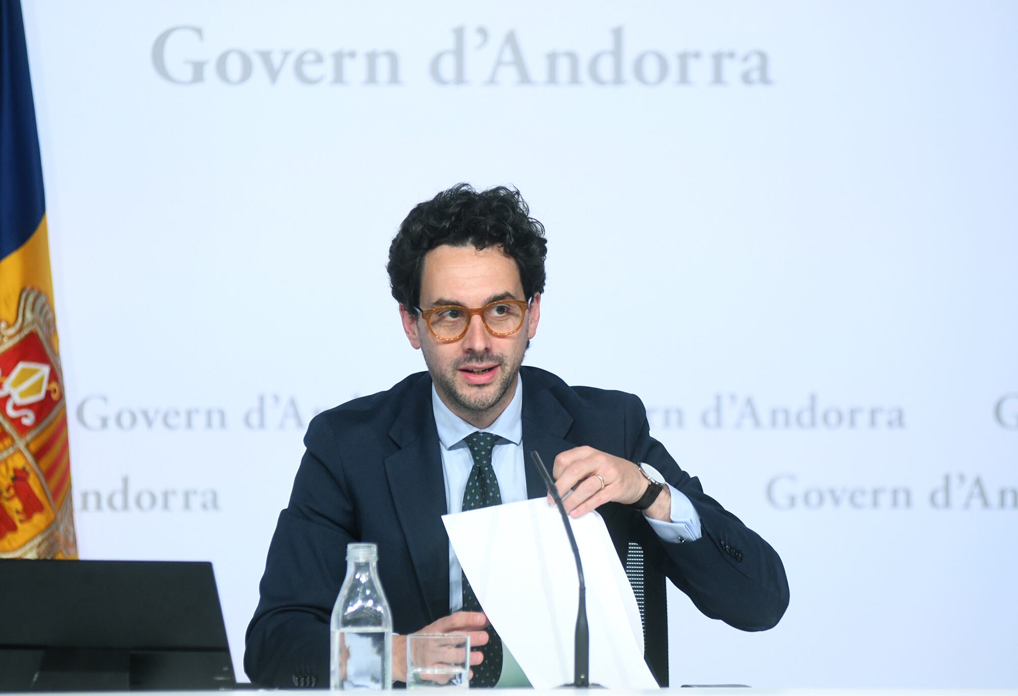 El ministre Portaveu, Guillem Casal