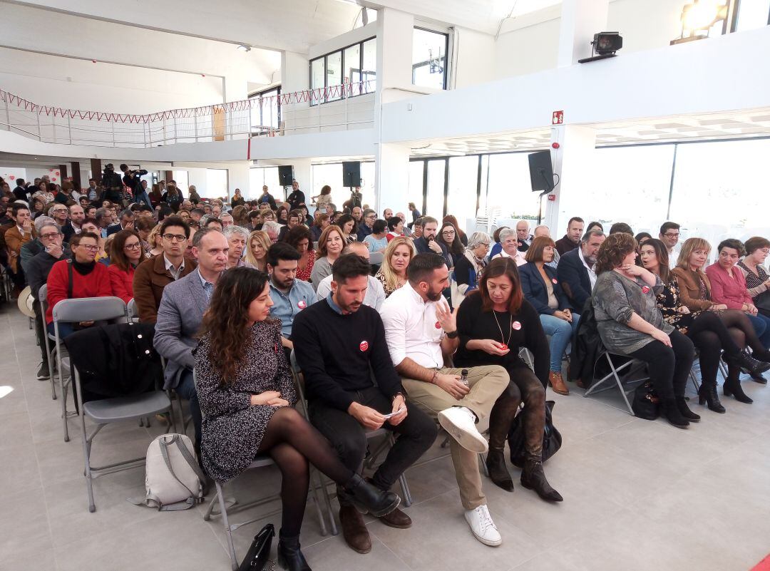 Acto de presentación de candidatos del PSOE