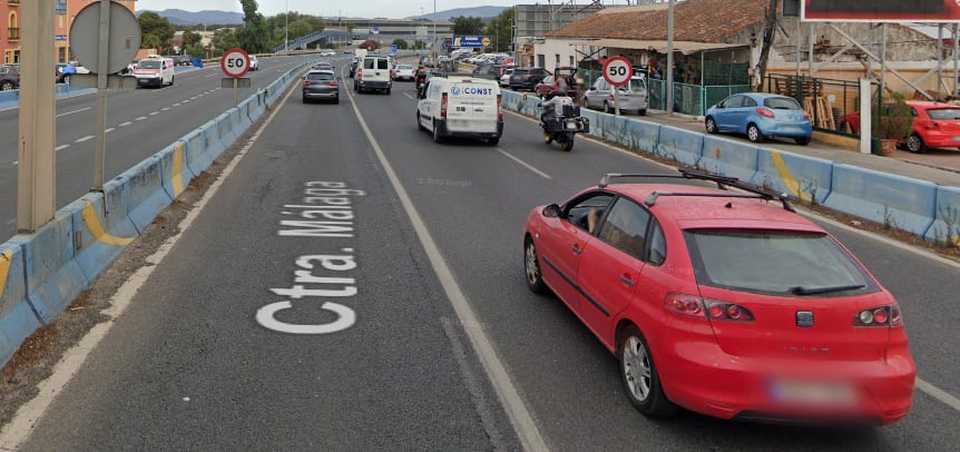 Salida de Algeciras en la A-7