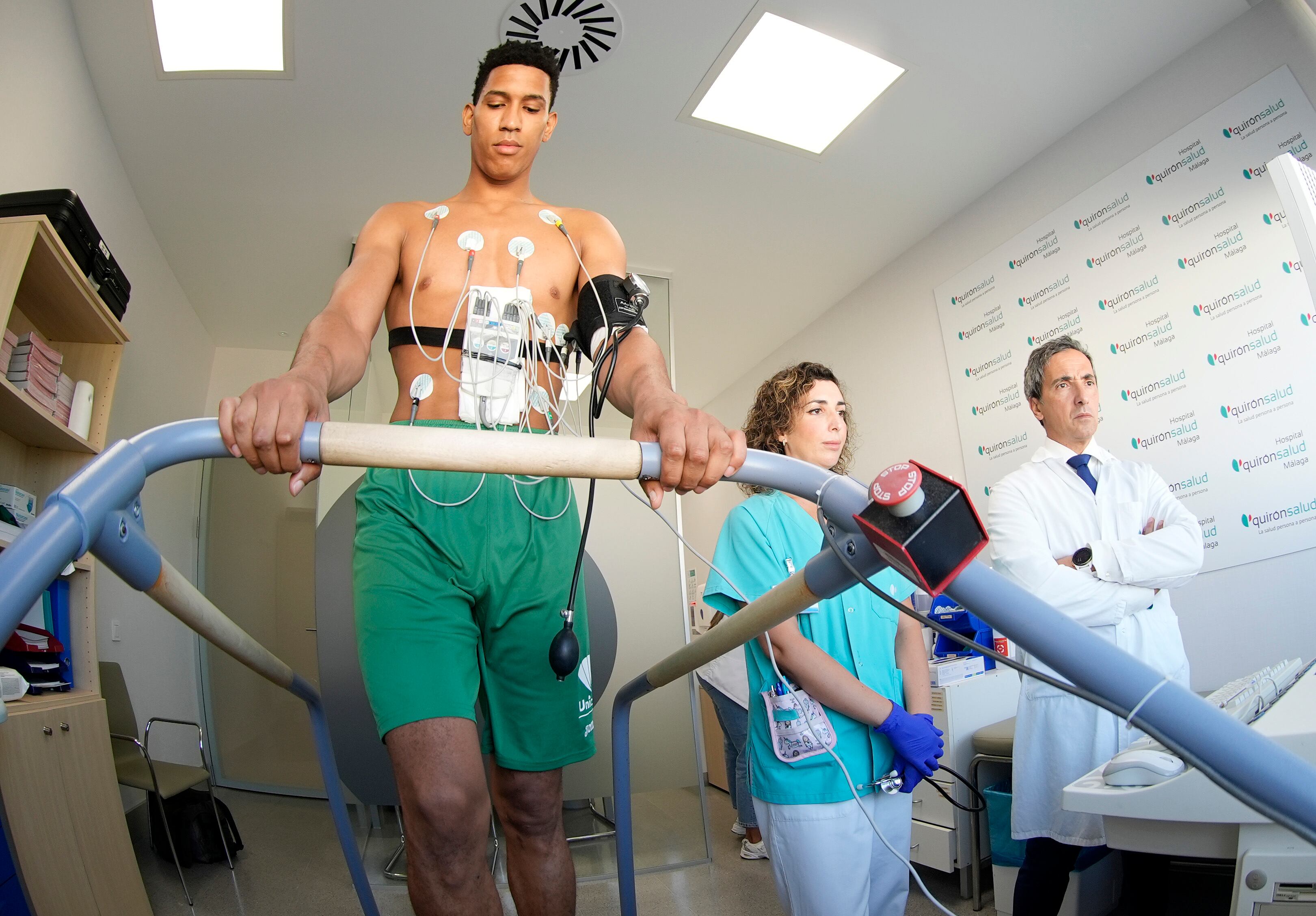 Reconocimientos médicosHospital Quiron Malaga.
Temporada 2024-2025.
8 de agosto de 2024.
Tyson Perez/ Unicaja Photo Press