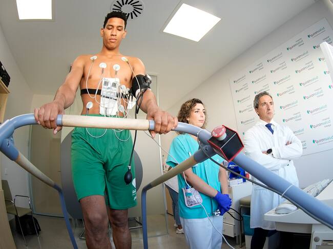Reconocimientos médicosHospital Quiron Malaga.
Temporada 2024-2025.
8 de agosto de 2024.
Tyson Perez/ Unicaja Photo Press
