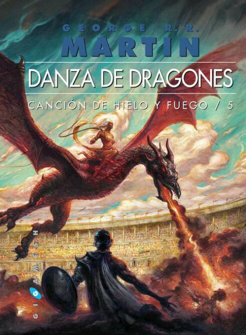 Portada de <i>Danza de dragones </i>de George R.R Martin