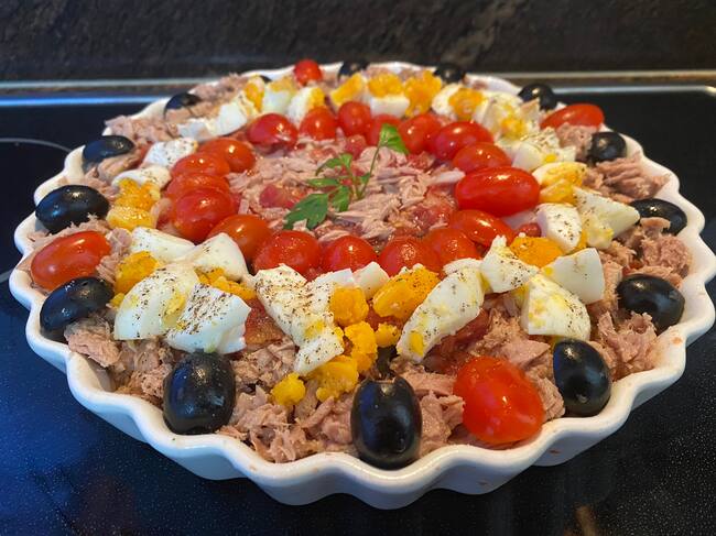 Ensalada murciana con cherry