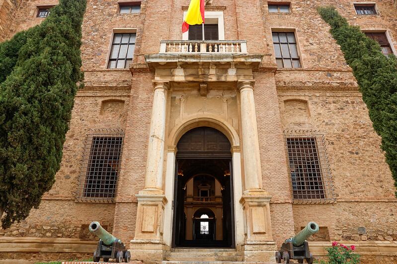 Fachada del Palacio de Viso del Marqués