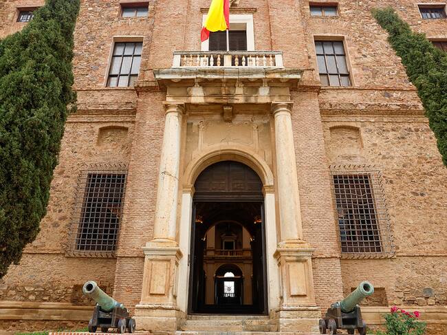 Fachada del Palacio de Viso del Marqués