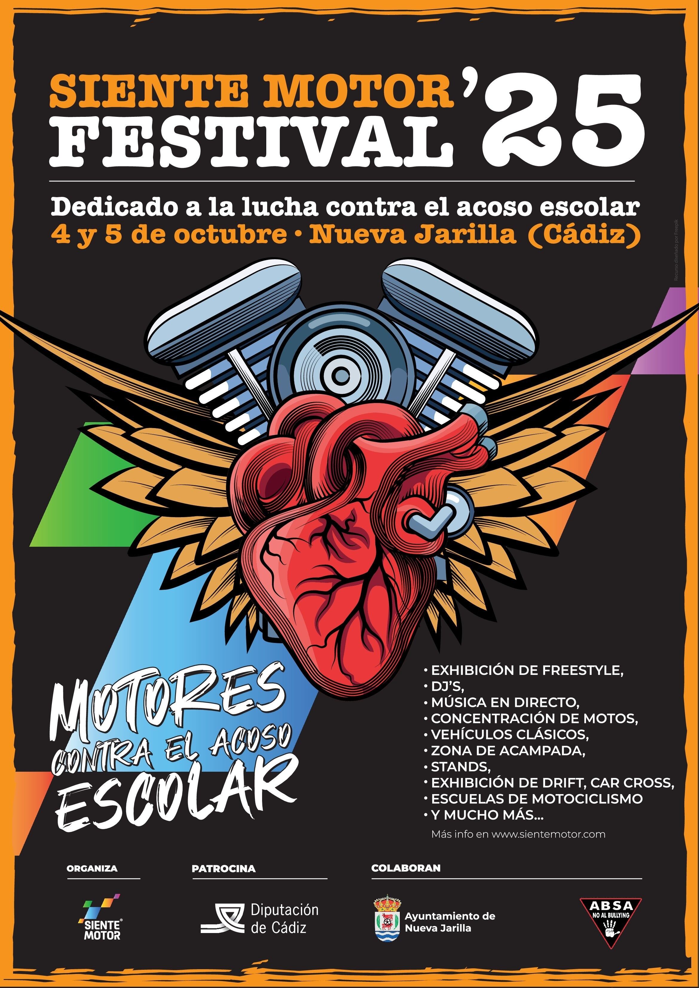 Cartel de Siente el Motor 2025