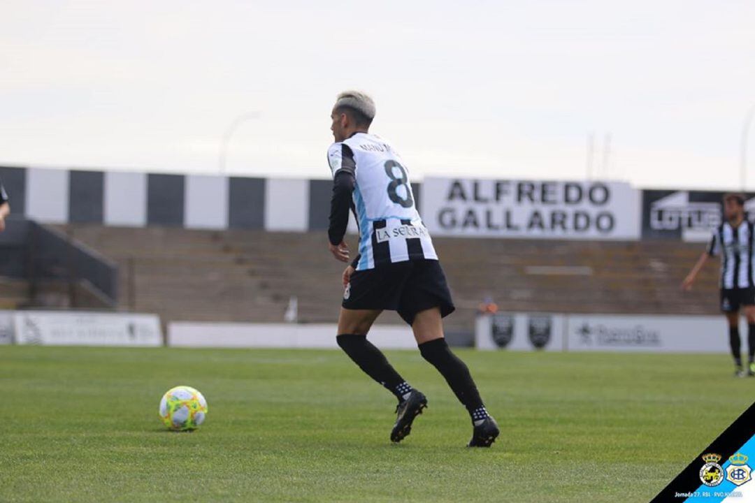 Manu Molina en un partido.