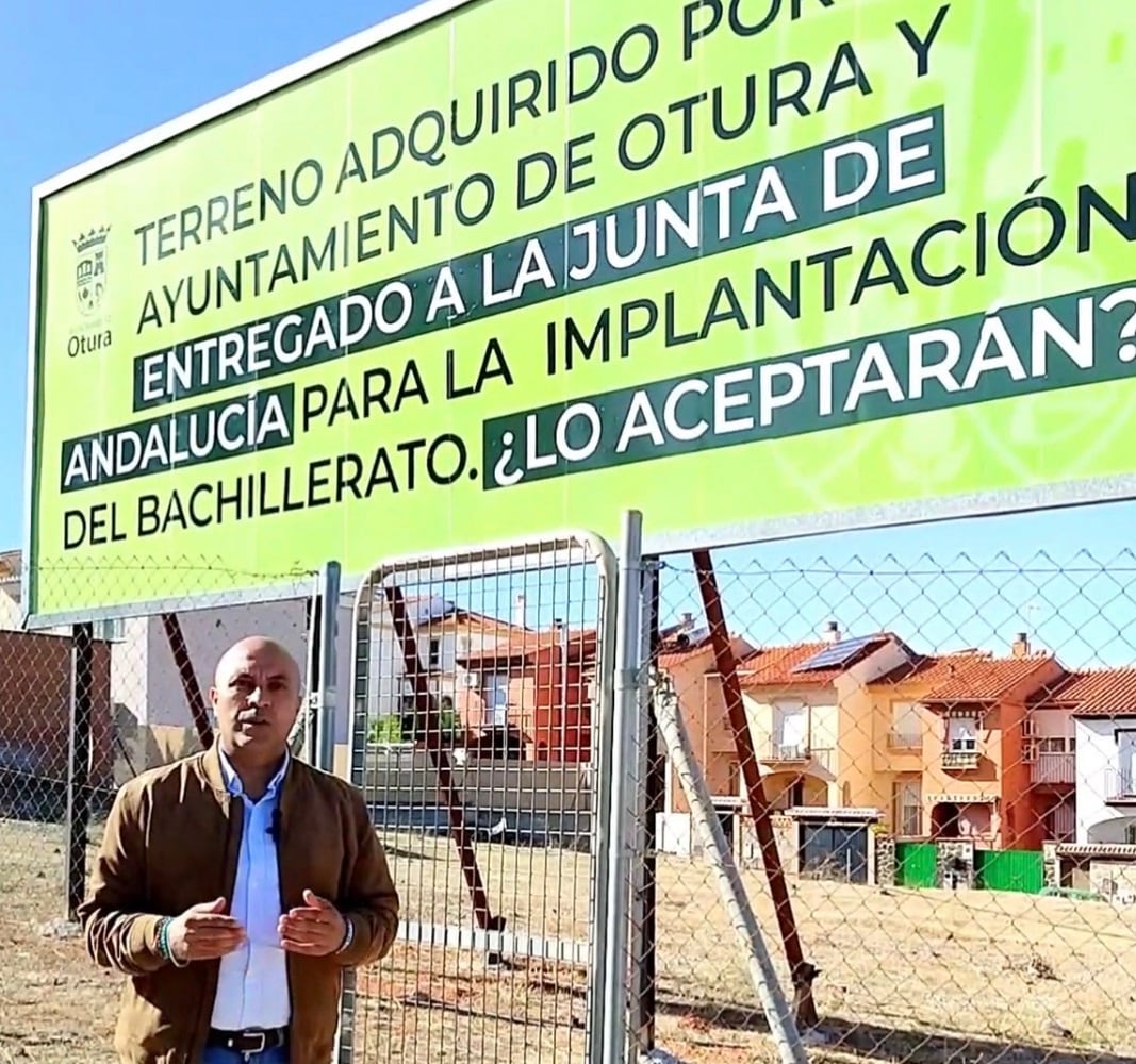 Nazario Montes, alcalde de Otura