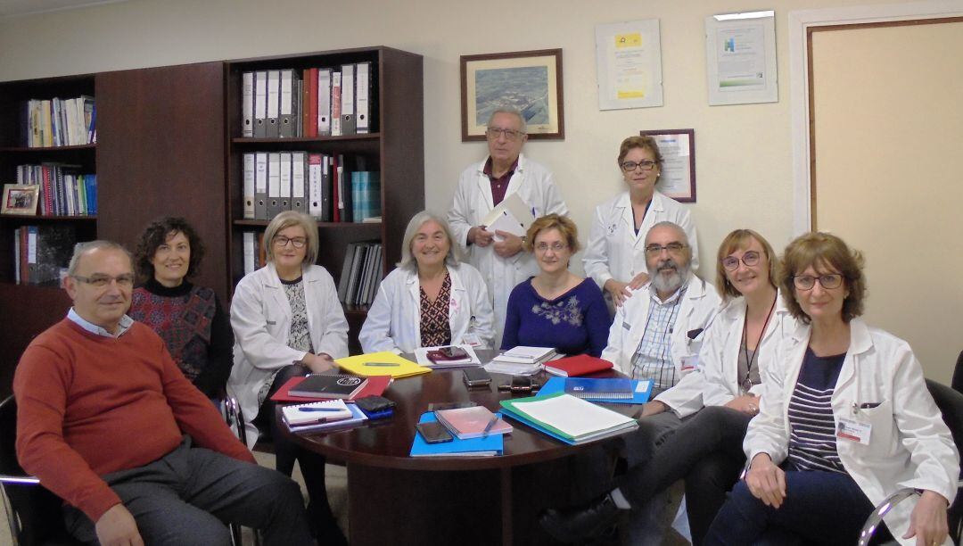 Foto de l&#039;equip directiu del Departament de Salut Xàtiva-Ontinyent