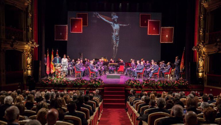 Imagen del pregón de la Semana Santa de Murcia 2018.