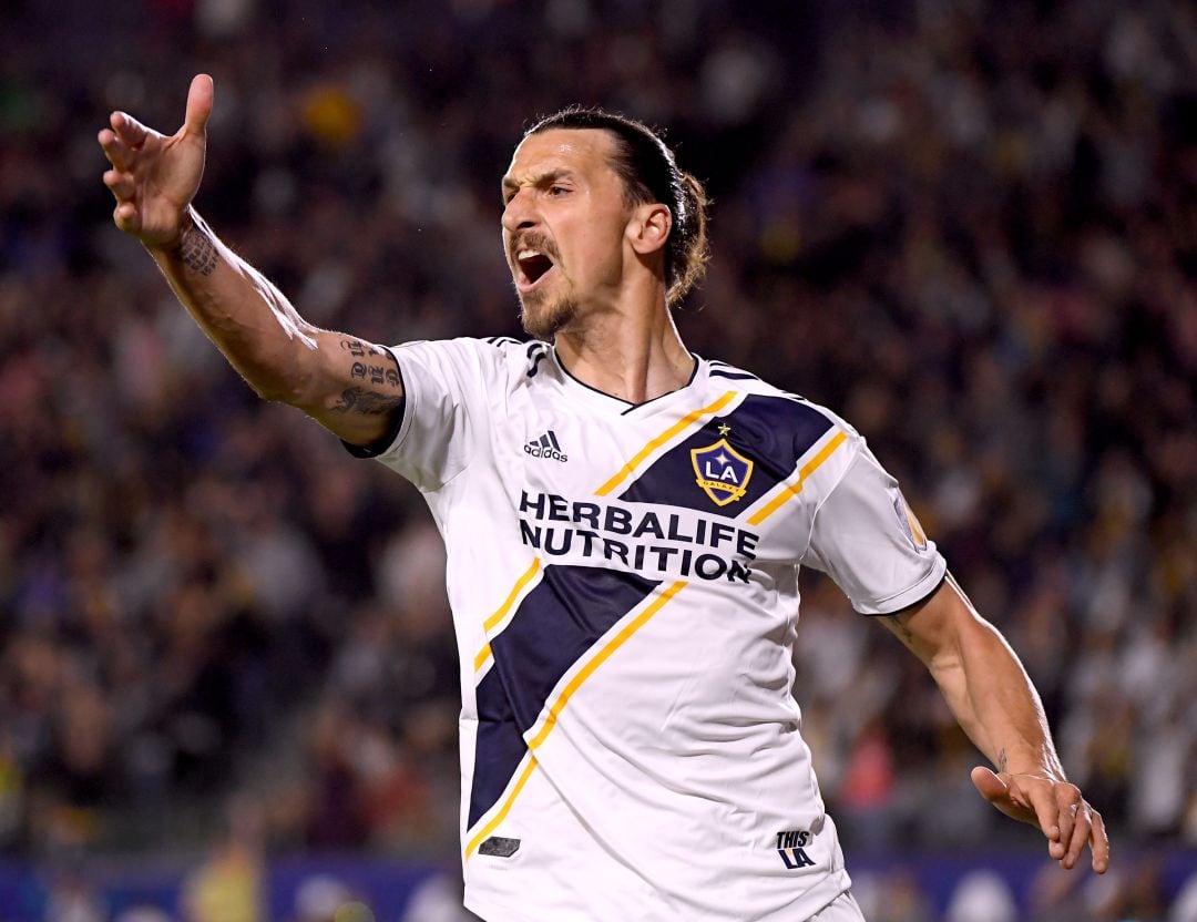 Ibrahimovic, jugador de los LA Galaxy