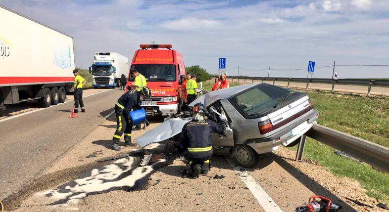 Imagen del accidente