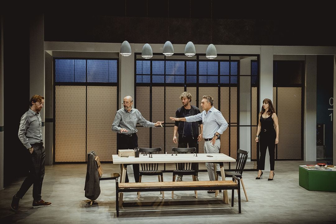 Un momento de la representación