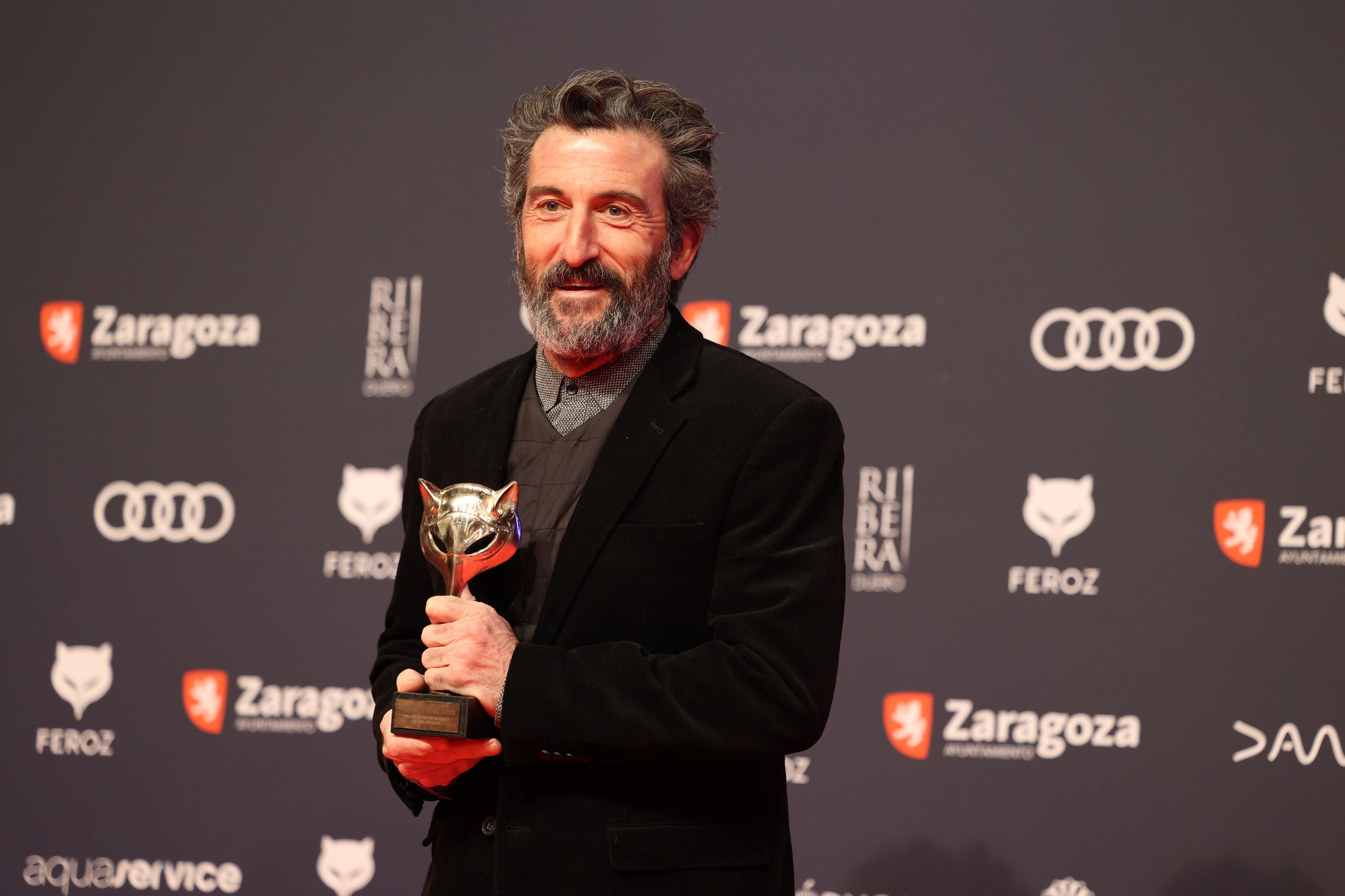 Luis Zahera en la gala de los premios Feroz 2023