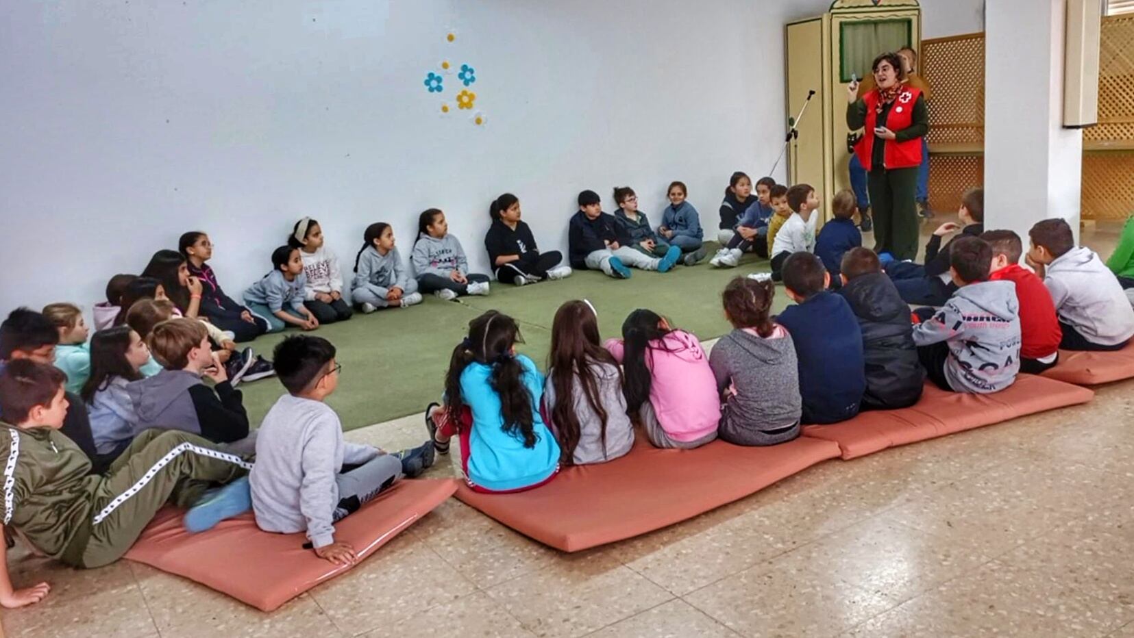 Talleres infantiles de Cruz Roja en Cuenca.