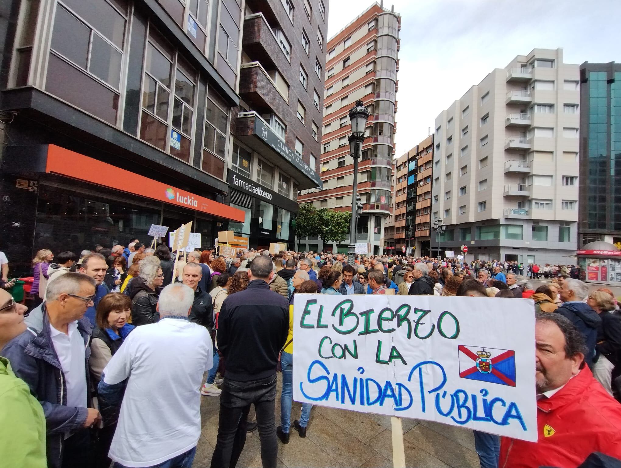Movilización sanitaria en Ponferrada
